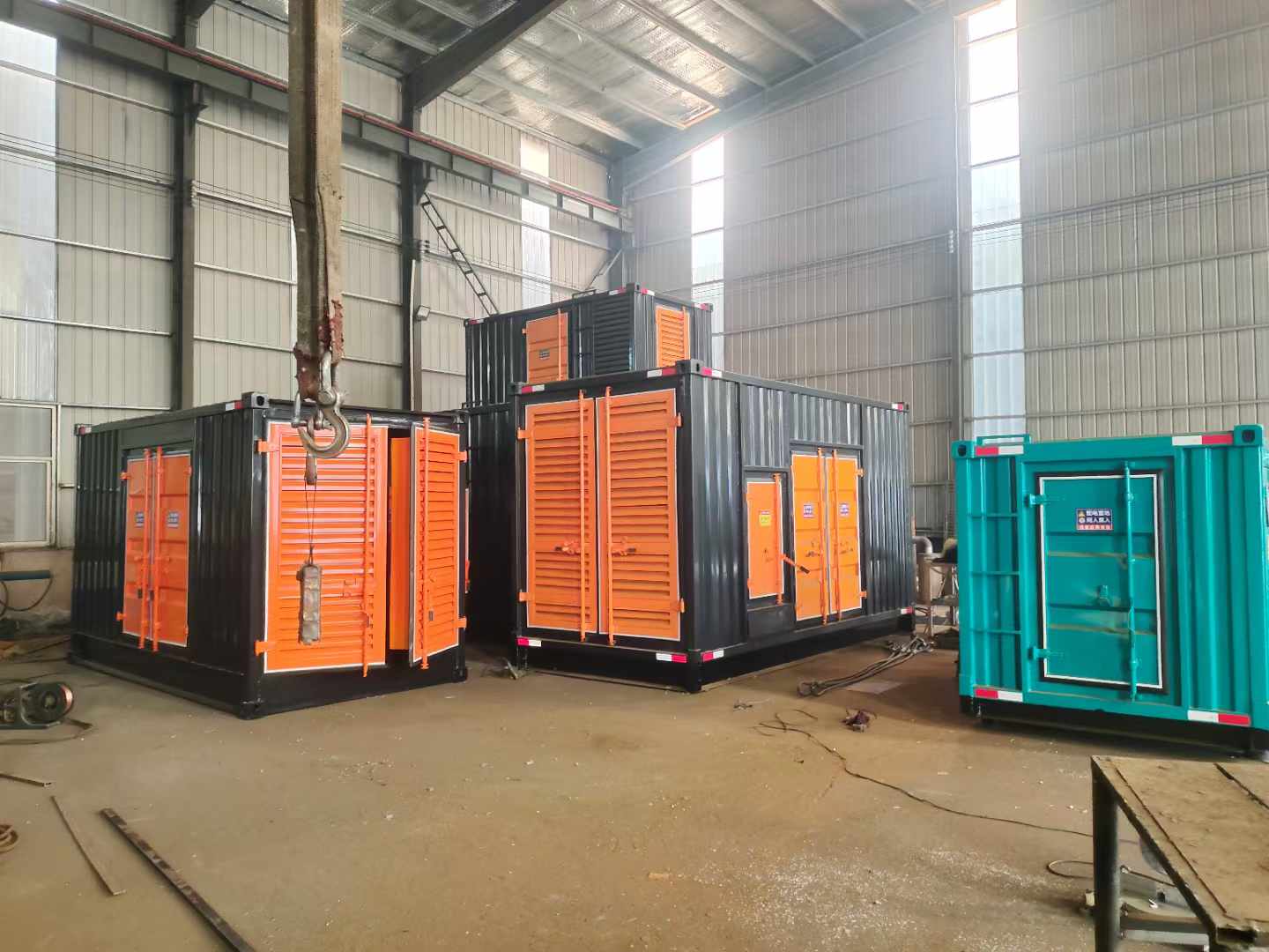 浩口原种场500kw柴油发电机组可以带动多少功率设备？
